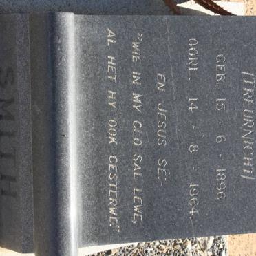 SMITH Maria C.J. nee TREURNICHT 1896-1964