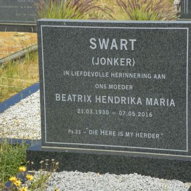 SWART Beatrix Hendrika Maria nee JONKER 1930-2016