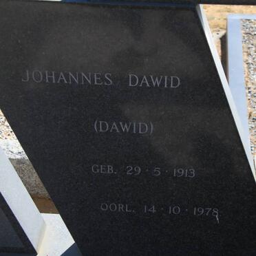 WYK Johannes Dawid, van 1913-1978