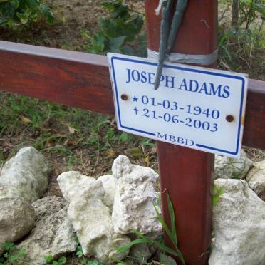 ADAMS Joseph 1940-2003