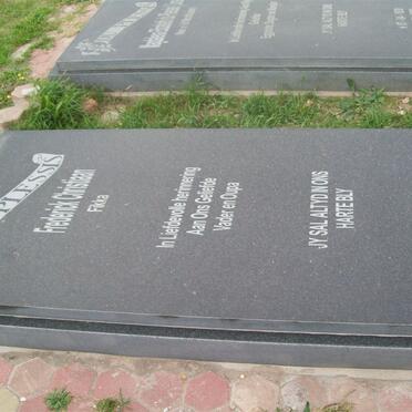 PLESSIS Frederick Christiaan, du 1929-2004