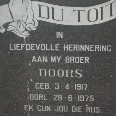TOIT Doors, du 1917-1975
