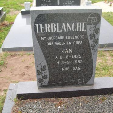 TERBLANCHE Jan 1935-1987