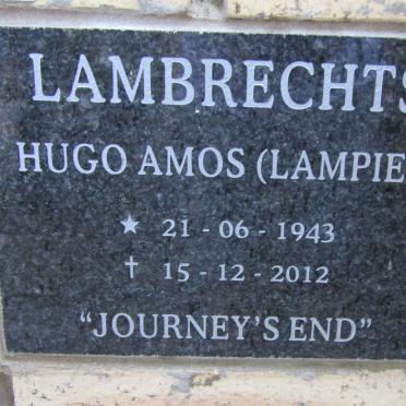 LAMBRECHTS Hugo Amos 1943-2012