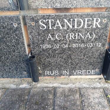 STANDER A.C. 1936-2016