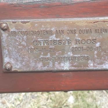 ROOS Chrissie 1918-2001