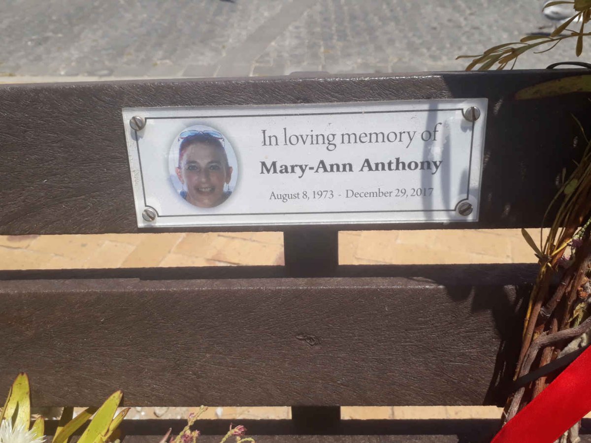 ANTHONY Mary-Ann 1973-2017