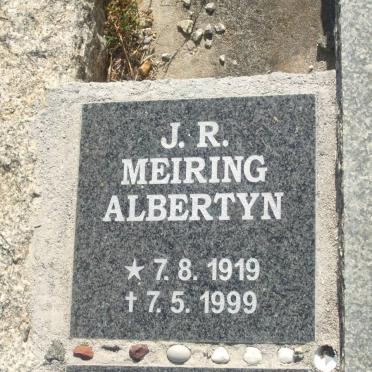 ALBERTYN J.R. MEIRING 1919-1999