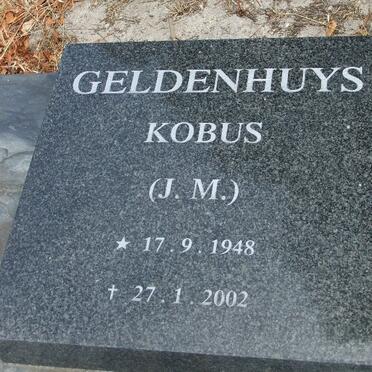 GELDENHUYS J.M. 1948-2002