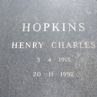HOPKINS Henry Charles 1918-1992