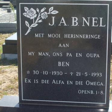 NEL J.A.B. 1930-1993