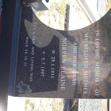 NELSON Noreen Elaine 1931-1997