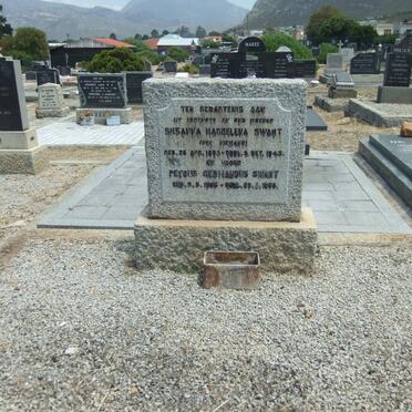 SWART Petrus Gerhardus 1886-19?3 &amp; Susanna Magdelena NIEMAND 1893-1943