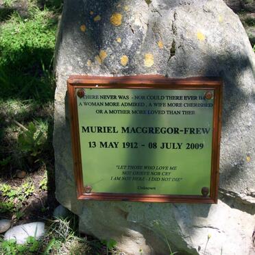 FREW Muriel, Macgregor  1912-2009