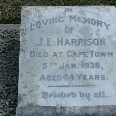 HARRISON J.E. -1938