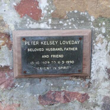 LOVEDAY Peter Kelsey 1929-1990