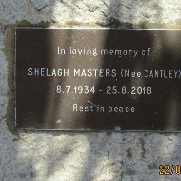 MASTERS Shelagh nee CANTLEY 1934-2018