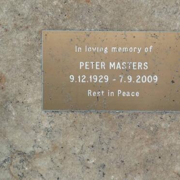 MASTERS Peter 1929-2009