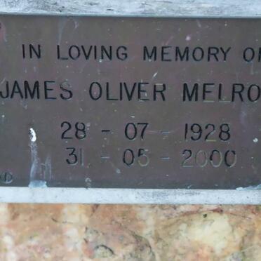 MELROSE James Oliver 1928-2000