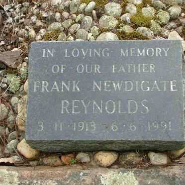 REYNOLDS Frank Newdigate 1913-1991