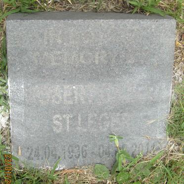 ST LEGER Robert 1936-2011