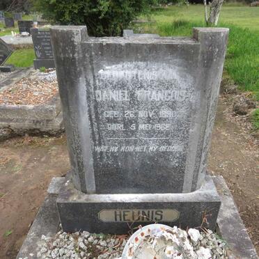 HEUNIS Daniel Francois 1890-1962