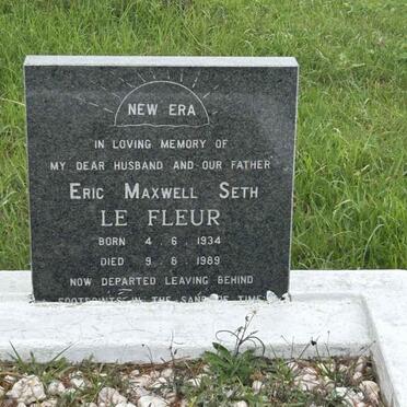 FLEUR Eric Maxwell Seth, le 1934-1989