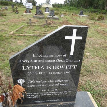 KIEWITT Lydia 1895-1990