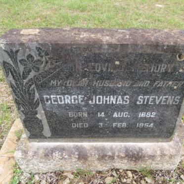 STEVENS George Johnas 1882-1954