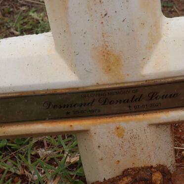 LOUW Desmond Donald 1973-2021