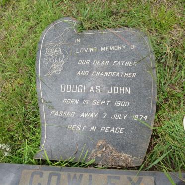 COWLEY Douglas John 1900-1974
