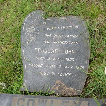 COWLEY Douglas John 1900-1974