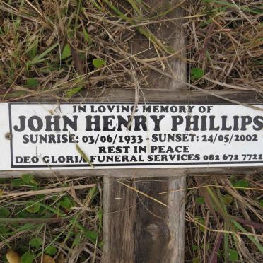 PHILLIPS John Henry 1933-2002