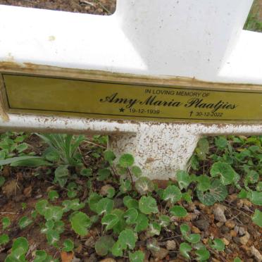 PLAATJIES Amy Maria 1939-2022