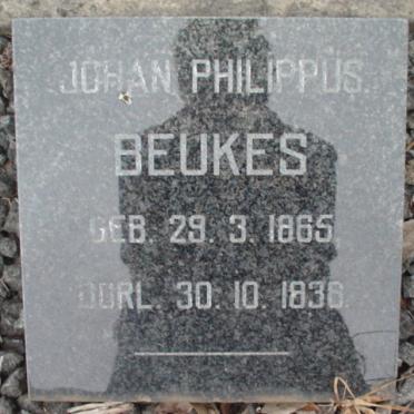 BEUKES Johan Philippus 1865-1936 &amp; Jessimine KITCHING 1867-1932