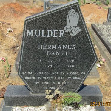 MULDER Hermanus Daniel 1910-1998