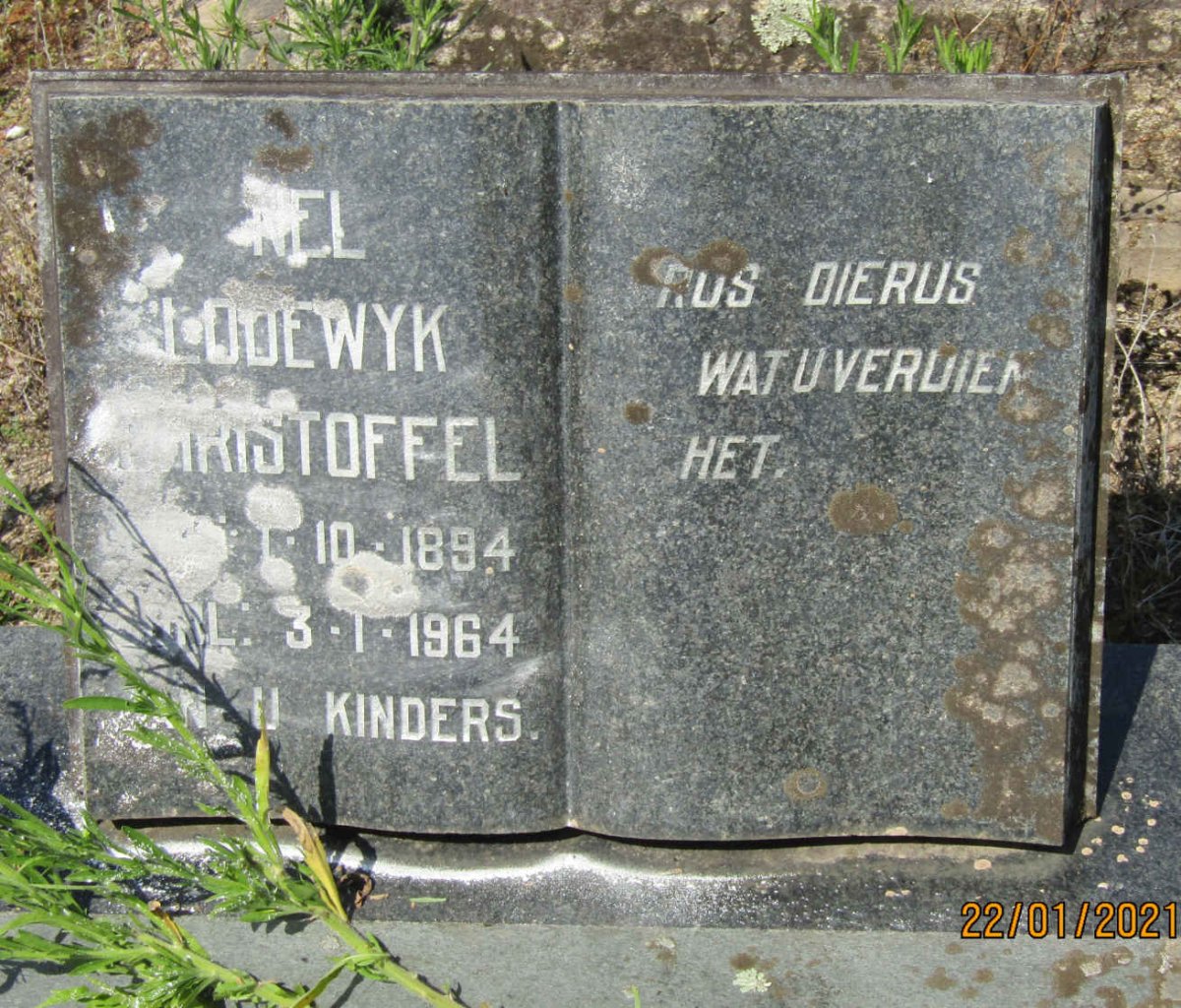 NEL Lodewyk Christoffel 1894-1964