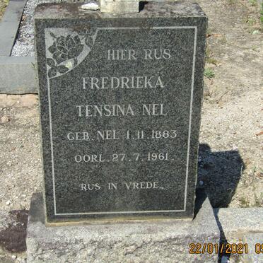 NEL Fredrieka Tensina 1883-1961