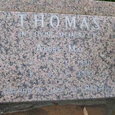 THOMAS Andre Mac 1950-2000