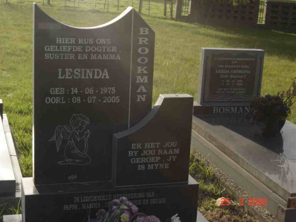 BROOKMAN Lesinda 1975-2005