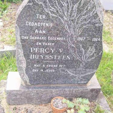 HUYSSTEEN Percy., van 1907-1964