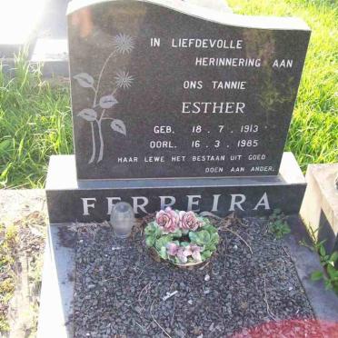 FERREIRA Esther 1913-1985