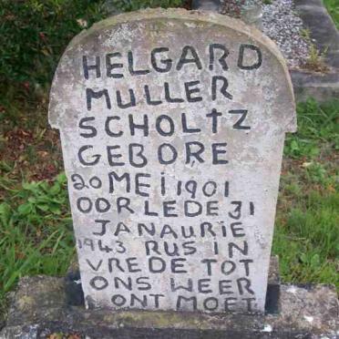 SCHOLTZ Helgard Muller 1901-1943