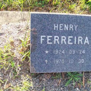 FERREIRA Henry 1924-1970