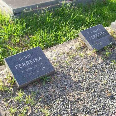 FERREIRA Henry 1924-1970 :: FERREIRA T.I. 1909-1981