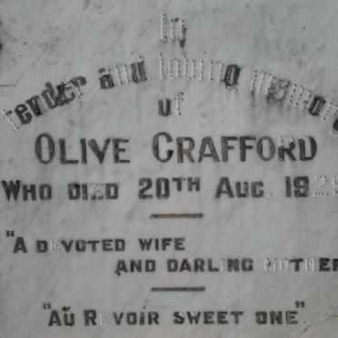 CRAFFORD Olive -1929
