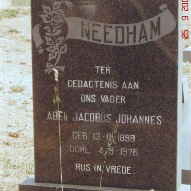 NEEDHAM Abel Jacobus Johannes 1898-1976