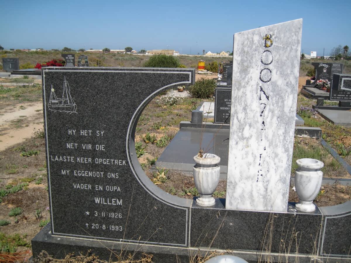 BOONZAAIER Willem 1926-1993