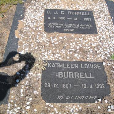BURRELL C.J.C. 1900-1983 :: BURRELL Kathleen Louise 1909-1992
