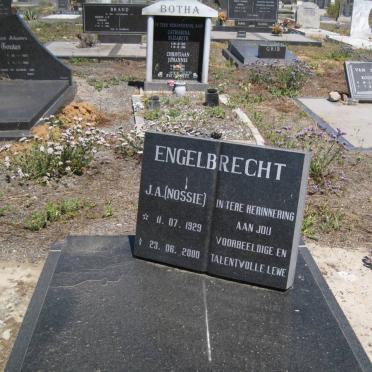 ENGELBRECHT J.A. 1929-2000